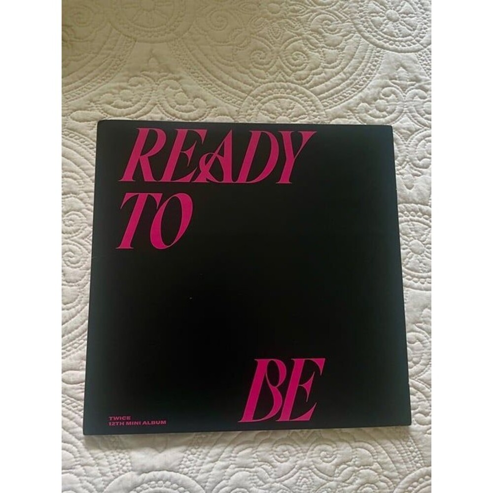 Twice -Ready To Be  12th mini album vinyl Target Use Swirl Corner Damage.